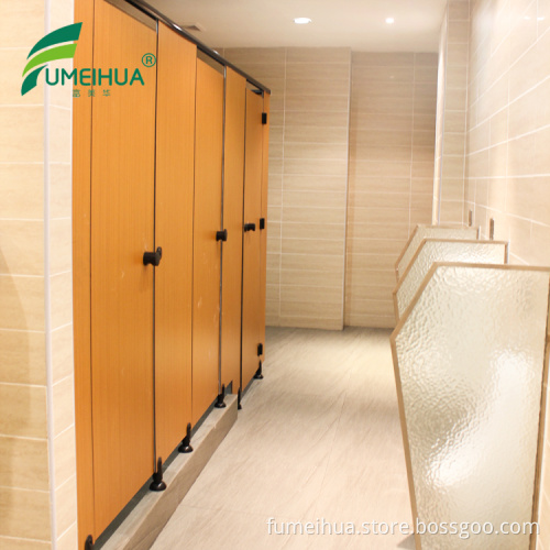 Hpl waterproof compact laminate toilet partition